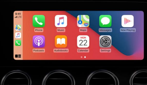 邗江apple维修网点分享如何将iPhone连接到CarPlay 